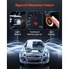 Automobilio generatorius Chevrolet Impala ir Monte Carlo, 125A galios pakaitinė dalis, automobilių generatorius, tiesioginio montavimo generatorius, elektros sistemos dalys