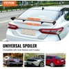 Automobilio spoileris, GT sparnas, universalus vieno denio, reguliuojamas lengvas aliuminis, juodas lenktyninis spoileris JDM drift