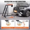 Automobilių gultukas, reguliuojamas aukštis, tvirtas, 181 kg, sulankstomas, mechaniko, ratukai, serviso, dirbtuvių