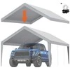 Automobilių pavėsinės stogo danga 3.96 x 6.09 m, vandeniui atspari, tvirta, garažui, paviljonui