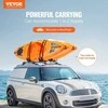 Baidarių stogo bagažinė, J formos laikiklis kelioms vandens transporto priemonėms, saugi tvirtinimo sistema, skirta automobiliui, visureigiui, sunkvežimiui