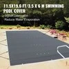 Baseino apsauginis uždangalas 3.5x6 m, PVC medžiaga, žieminė apsauga