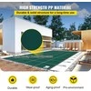 Baseino Apsauginis Uždangalas 5.4x12.8m Žieminis Stačiakampis Tinklelis, Baseino uždangalai