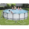 Baseino filtravimo pompa, 3028 l/h srautas, pripučiamiems ir karkasiniams baseinams, su popieriniu filtru