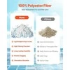 Baseino filtro kamuoliukai smėlio filtro siurbliui, 2.1kg, daugkartinio naudojimo baseino filtro kamuoliukai, poliesterio pluošto filtro kamuoliukai