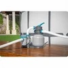 Baseino smėlio filtro siurblys, didelis srautas, antžeminiams baseinams, su 25 kg smėlio, 6056 l/h filtravimo sistema