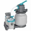 Baseino smėlio filtro siurblys, sodo baseinams, didelis srautas, 6056 l/h, su daugiafunkcinėmis tabletėmis
