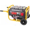 Benzininis generatorius, 3000W, 230V/400V, su AVR, elektrinis paleidimas, nešiojamas elektros generatorius statyboms ir sodui