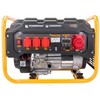 Benzininis generatorius, 3000W, 230V/400V, su AVR, statyboms, sodui ir avariniam maitinimui, nešiojama elektrinė