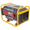 Benzininis generatorius, 3000W, 230V/400V, su AVR, statyboms, sodui ir avariniam maitinimui, nešiojama elektrinė