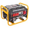 Benzininis generatorius, 3000W, 230V/400V, su AVR, statyboms, sodui ir avariniam maitinimui, nešiojama elektrinė