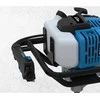 Benzininis žemės grąžtas, 52cc variklis, 1.45kW, su 100mm, 150mm ir 200mm grąžtais, sodininkystei ir kraštovaizdžio tvarkymui, žemės sraigtinis grąžtas