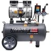 Beorio oro kompresorius, 24L bako talpa, 1750W, dviejų stūmoklių kompresorius namams ir garažui, nešiojamas kompresorius su greita jungtimi