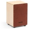 Beržo medienos Cajon dėžinis būgnas, nešiojamas mušamasis instrumentas, su snare vielomis, pradedantiesiems ir profesionalams, muzikinis dėžinis būgnas muzikos mylėtojams