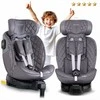 Besisukanti automobilinė kėdutė, 0-36 kg, Isofix, vaikams, šoninė apsauga, reguliuojama galvos atrama