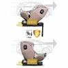 Besisukanti automobilinė kėdutė, 0-36 kg, Isofix, vaikams, šoninio smūgio apsauga, patogios kelionės, ilgalaikis naudojimas