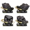 Besisukanti automobilinė kėdutė, 40-150 cm, su Isofix, šonine apsauga, reguliuojama galvos atrama, vaikams 0-12 metų