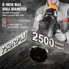 Betono gręžimo mašina, šlapia/sausa, 3200W, 20.32 cm deimantinė karūna, betono gręžimo įrenginys, šerdies gręžtuvas, deimantinis gręžtuvas