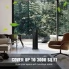 Drėkintuvas Bevandenis kvapų aparatas, Bluetooth šalto oro difuzorius, 950ml aromato difuzorius didelėms erdvėms, eterinių aliejų difuzorius namams, viešbučiams, SPA, 278.7 m² aprėptis