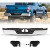Chromuotas galinis buferis, skirtas Toyota Tundra, didelio atsparumo plieno buferio mazgas, laiptelio buferis su valstybinio numerio žibintais, 2007-2013 Tundra galinis buferis