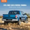 Chromuotas galinis buferis, skirtas Toyota Tundra, didelio atsparumo plieno buferio mazgas, laiptelio buferis su valstybinio numerio žibintais, 2007-2013 Tundra galinis buferis