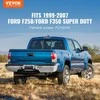 Chromuotas galinis pakopos buferis, skirtas Ford F250/F350 Super Duty, didelio našumo plieno buferis, galinis buferis su žibintais