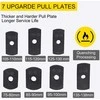Cilindro įvorių ištraukėjas 75-138 mm, dyzeliniams varikliams, universalus įvorių nuėmimo įrankis, automobilių remonto komplektas, stūmoklių ištraukėjas