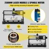 CNC 3018 Pro, 2500mW, 300x180x40mm, Graviravimo Staklės, GRBL, Lazerinis Graveris su Offline Valdymu, Medienos, Plastiko, Akrilo, PVC Pjaustymui