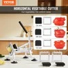 Daržovių, vaisių pjaustyklė, komercinė, nerūdijančio plieno, 0.63-1.27 cm ašmenys, rankinė, virtuvinė, maisto smulkintuvas, pjaustytuvas