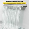 Dekoratyvinis fontanas, Krioklio fontanas, Nerūdijančio plieno fontanas