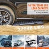 Didelio našumo traukos lentos, bekelės atgavimo takeliai purvui, smėliui, sniegui, padangų traukos kilimėliai su krepšiu, 10 tonų, visureigių gelbėjimas