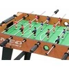 Didelis stalo futbolo žaidimas šeimos pramogoms, vidaus žaidimų stalas, varžybinis sporto žaidimas, stalo futbolas dviem žaidėjams
