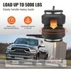 Dodge Ram 2500 pneumatinė pakaba, reguliuojama 5-100 psi, 5000 lbs, 2014-2023m., galinė ašis, oro pagalvės, patvarus važiavimas