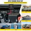 Dvigubos baterijos relių rinkinys 12V 140A, automatinis izoliatorius, įtampos relė VSR, RV, kemperiui, valčiai, automobiliui, sunkvežimiui, jachtai, ATV, UTV, dirbtuvėms