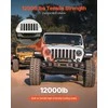 Džipų gervės laikiklis, Jeep Wrangler, plieno, 5.44 t, bekelės gervės platforma, gervės tvirtinimas