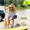 Elektrinė irklenčių pompa, SUP, pripučiamai valčiai, su 6 antgaliais, 12V automobilinė pompa, nešiojamas oro kompresorius