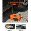 Elektrinis automobilio domkratas 5 t, 11000 lbs, su plaktuku, padangų keitimo įrankis, keltuvas, pagalbininkas