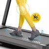 Elektrinis bėgimo takelis, namų naudojimui, sulankstomas bėgimo aparatas, kardio fitneso įranga, kompaktiška sporto įranga