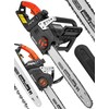 Elektrinis grandininis pjūklas, 16" Oregon pjovimo juosta, 3550W, malkoms pjauti, sodui, galingas, laidinis