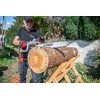 Elektrinis grandininis pjūklas 40 cm, 2200W. Medžio pjovimo įrankis, elektrinis pjūklas medžiui.