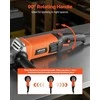 Elektrinis kampinis šlifuoklis, 177.8mm didelio greičio šlifuoklis, metalo pjovimo įrankis, rūdžių šalinimo šlifuoklis, kampinis šlifuoklis DIY projektams