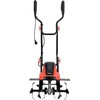 Elektrinis kultivatorius 45 cm, skirtas sodo darbams, su 1500W varikliu, elektrinis sodo kultivatorius, elektrinis dirvos kultivatorius