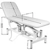 Activeshop Elektrinis masažo stalas ELECTRIC BED 1 MOTOR Baltas