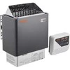 Elektrinis pirties šildytuvas, 8kW, 400V, skaitmeninis valdiklis, namams, SPA, vidaus ir lauko naudojimui, nešiojama pirties krosnelė, 8-12 m³ pirties tūris