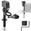 Elektrinis priekabos domkratas kelioninėms priekaboms ir kemperiams, 2268 kg galia su vandeniui atspariu gaubtu ir LED žibintu, 12V DC elektrinis keltuvas, reguliuojamas aukštis