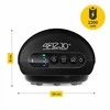 4Fizjo Elektrinis vakuuminis masažuoklis, odos stangrinimas, anticeliulitinis masažas, juodas grožio įrankis, kūno priežiūros prietaisas