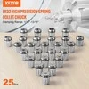 ER32 įvorių rinkinys CNC graviravimo staklėms, su 25 vienetais, tikslaus frezavimo įrankių rinkinys, spyruoklinis įvorės griebtuvas, tekinimo staklių griebtuvas