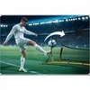Futbolo atmušėjo tinklas, 210 x 120 x 35 cm, treniruočių atmušėjas futbolui, atmušėjo tinklas futbolo treniruotėms, dvipusis atmušėjas, nešiojamas futbolo atmušėjas