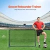 Futbolo atmušimo treniruoklis 1.82x1.21 m, dvipusis tinklas, futbolo įranga, atmušėjas, treniruočių tinklas, rebounderis
