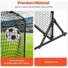 Futbolo atmušimo treniruoklis 1.82x1.21 m, dvipusis tinklas, futbolo įranga, atmušėjas, treniruočių tinklas, rebounderis